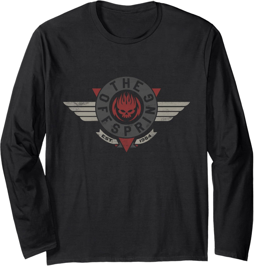 The Offspring Official Geometric Wings Logo Langarmshirt
