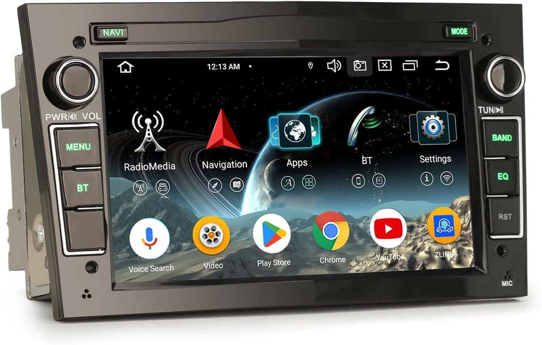 Acht-Kern Android 14 Autoradio mit GPS Für Opel Astra H Vivaro Zafira Vectra Antara Meriva Combo Sig