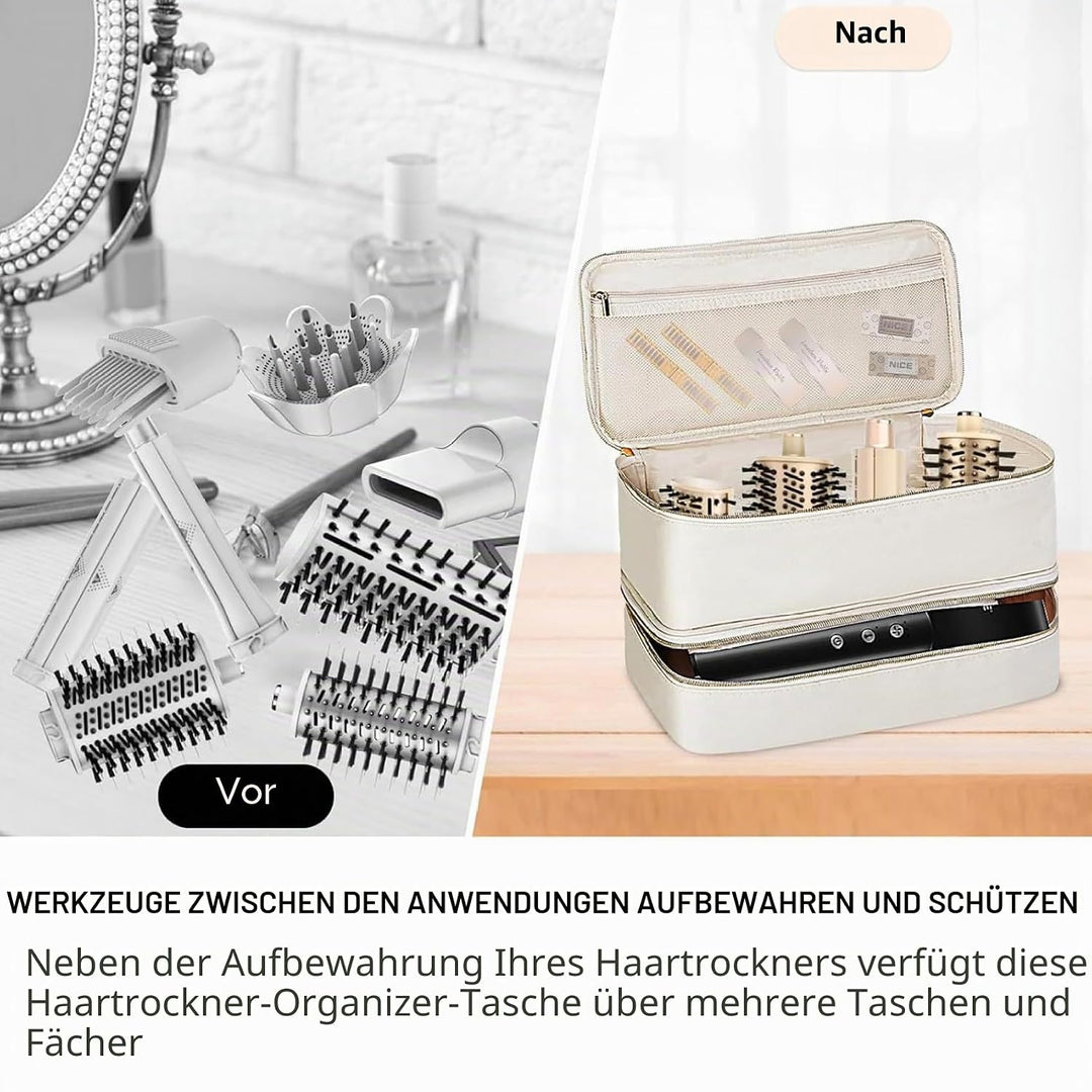 Haartrocknerbeutel Doppelschichtige Reise Hai Haartrockner Hülle wasserdichte Reisebeutel für Haartr