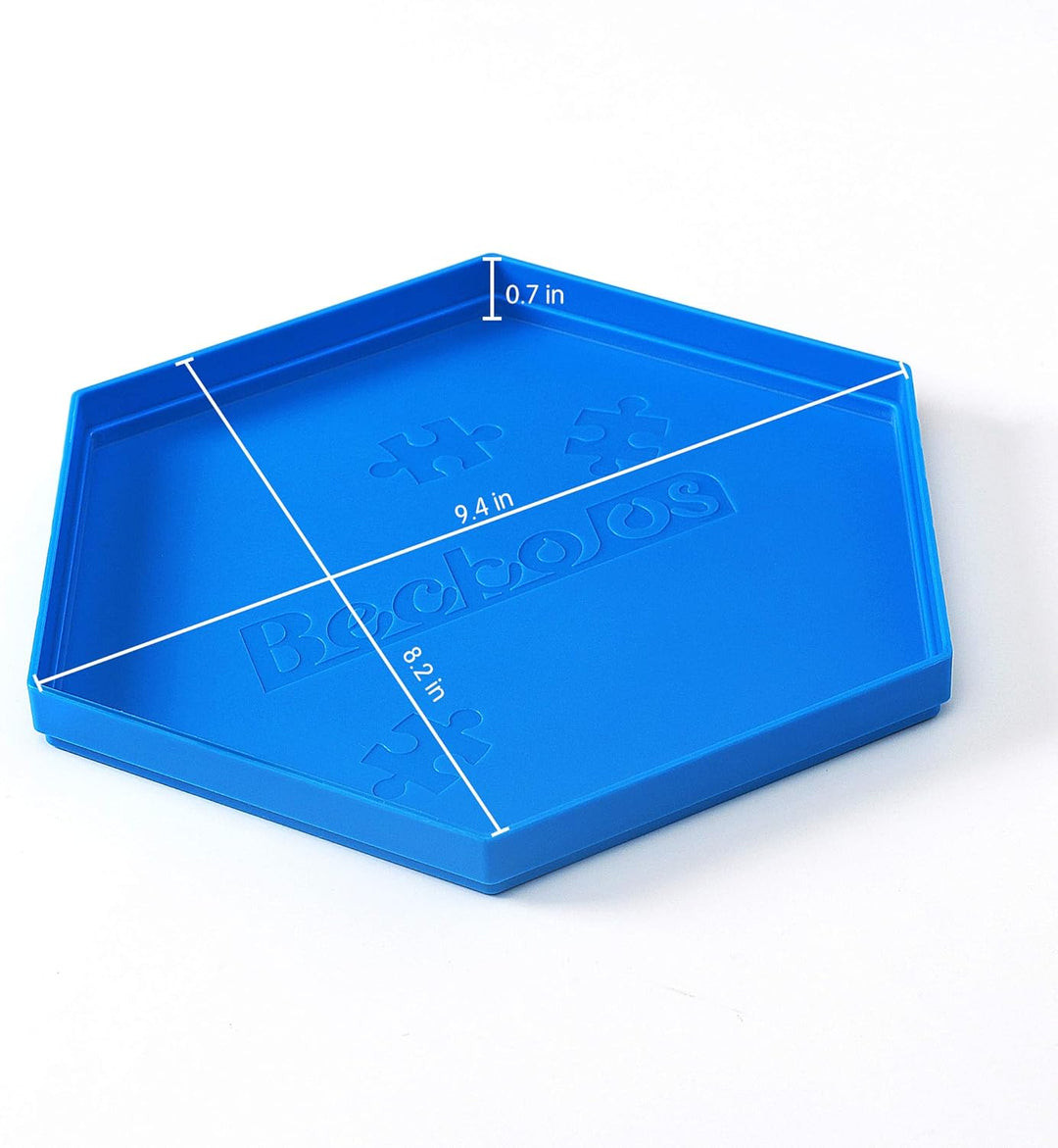 Becko stapelbare Puzzle Sortiertabletts/Sortierschalen/Puzzle sortierer mit Deckel, Puzzle Zubehör f