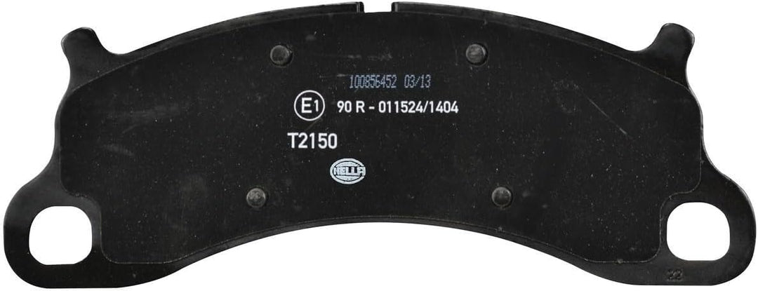 HELLA PAGID 8DB 355 019-731 Bremsbelagsatz - T2150 - Dicke/Stärke: 17.6mm - Bremssystem: Brembo - fü