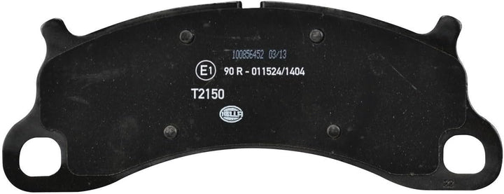 HELLA PAGID 8DB 355 019-731 Bremsbelagsatz - T2150 - Dicke/Stärke: 17.6mm - Bremssystem: Brembo - fü