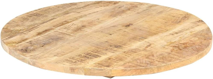vidaXL Mangoholz Massiv Tischplatte Massivholzplatte Holzplatte Ersatztischplatte Holz Platte für Es