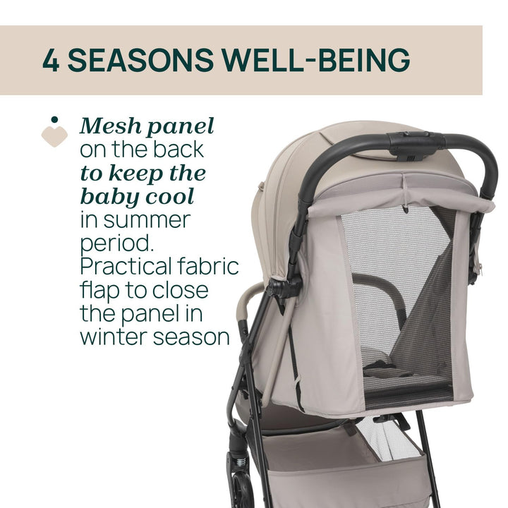 Chicco Kinderwagen Taormina, Ab Geburt bis 22 Kg, Praktisch und leicht, Zusammenklappbarer Buggy, Ki