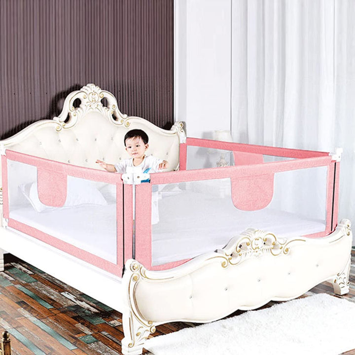 Bettgitter für Kinder, tragbar, für Babybett, Sicherheitsgitter für Kinderbett, Bettschiene gegen He