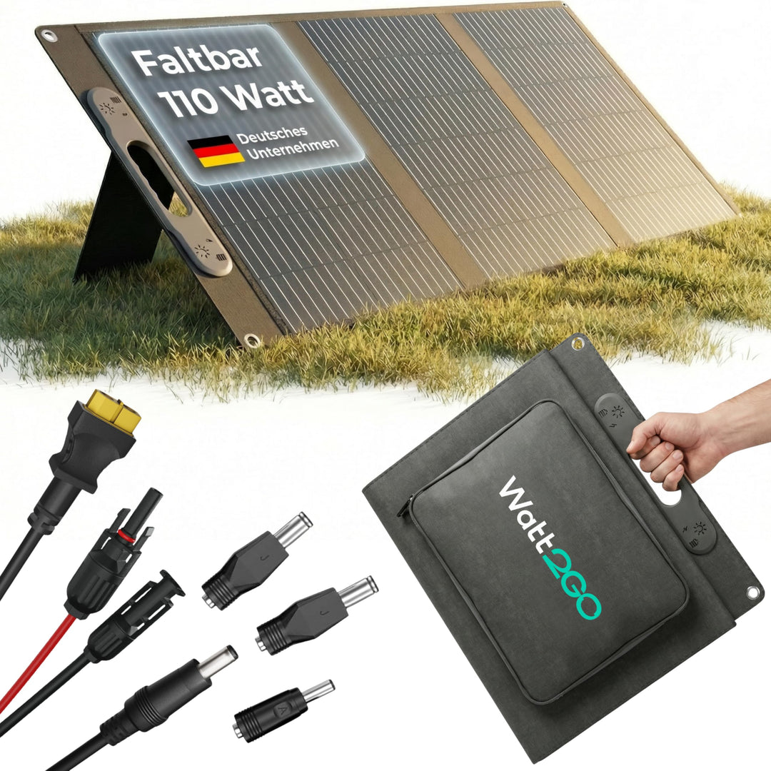 Solarpanel Faltbar (19% USt.) – Solarpanel, Solarpanel Camping, Faltbares Solarpanel, Camping Solara