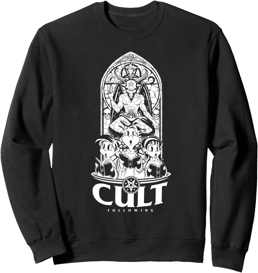 Blackcraft Atheist Cute Death Metal Satanic Cult Baphomet Sweatshirt