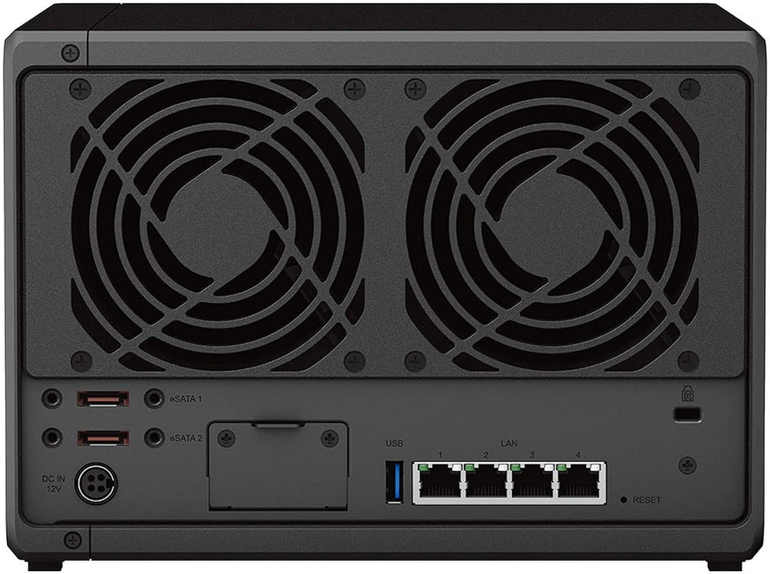 Synology DS1522+ 8GB NAS 60TB (5X 12TB) HAT3300, montiert und getestet mit SE DSM installiert