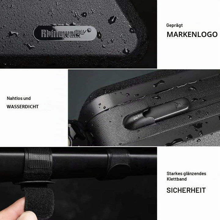 Rhinowalk Fahrradtasche Rahmentasche 1.5L Wasserdicht Fahrrad Fronttasche Oberrohrtaschen Lenkertasc