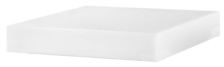 HENDI Hackblock, ohne Untergestell, aus Polyethylen, 500x400x(H)50mm, Edelstahl Hauteur 50mm, Hauteu