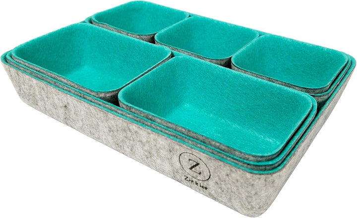 Schubladen-Organizer, 8 Stück Büro Organizer, Aufbewahrungs-Box, Make-up, Utensilien Stauraum Wohnzi