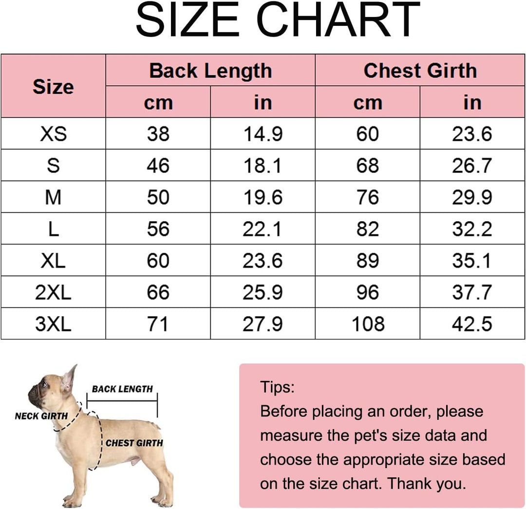 MeiAOBest Hund Overall, Haustier Winter Flanell Vierbeinige Warme Pyjamas, Kaltes Wetter Hund Onesie