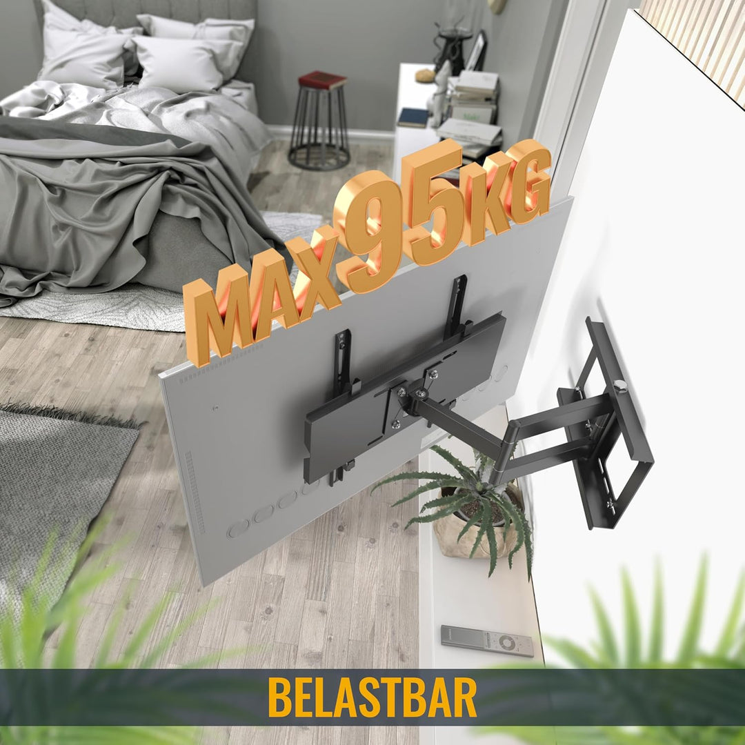 RICOO TV Wandhalterung Fernseher Halterung Fernsehhalterung für Wand Universal für 40-75 Zoll Smart