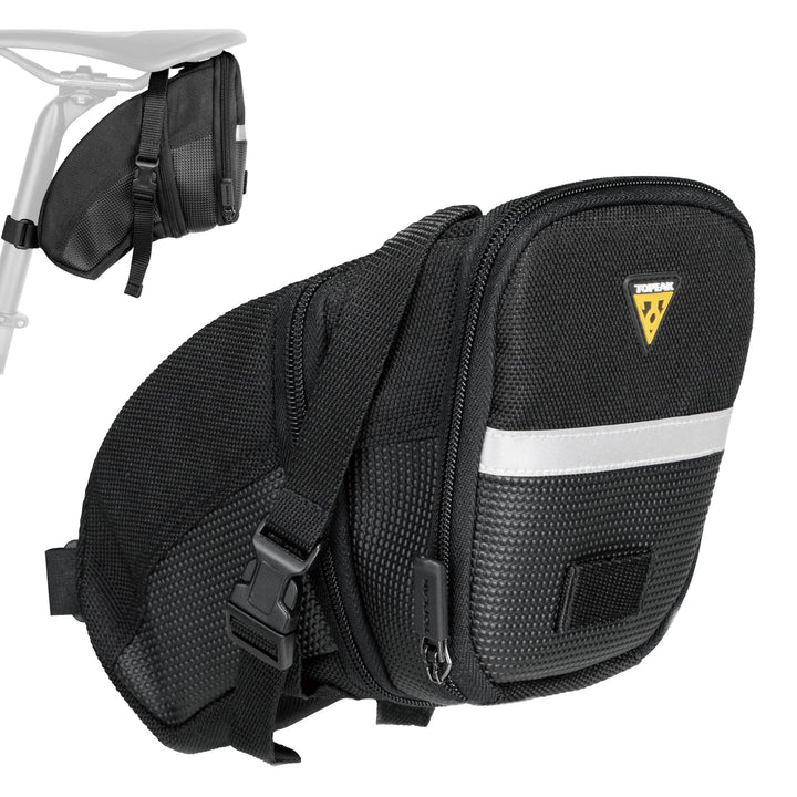 TOPEAK Satteltasche Mit Befestigungsriemen Aero Wedge Pack L Keine Angabe, L Keine Angabe