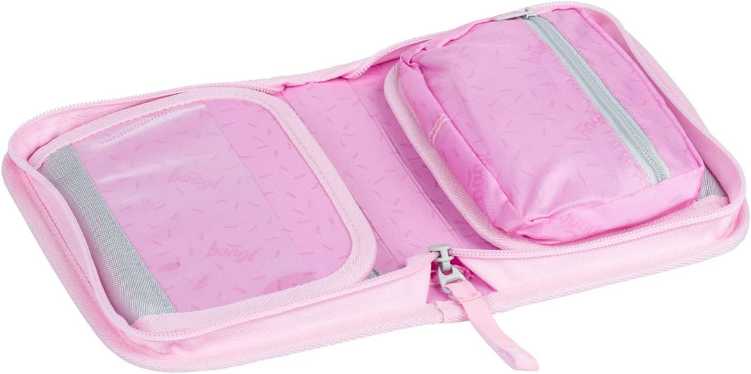 Baagl Federmäppchen für Mädchen - Schüleretui, Federtasche, Federmappe für Schreibwaren - Etui, Fede