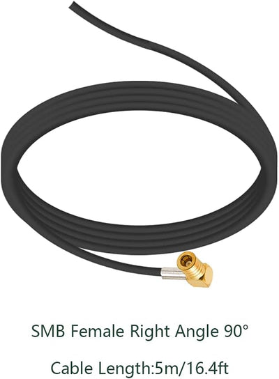 Vecys DAB DAB+ Autoantenne Haifischflosse FM/AM Radio Antenne Signalverstärker SMB zu DIN Stecker An