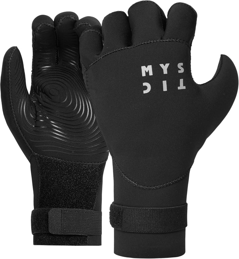 Mystic Roam 3mm Pre Curved Wetsuit Gloves 2023 - Black XL, XL