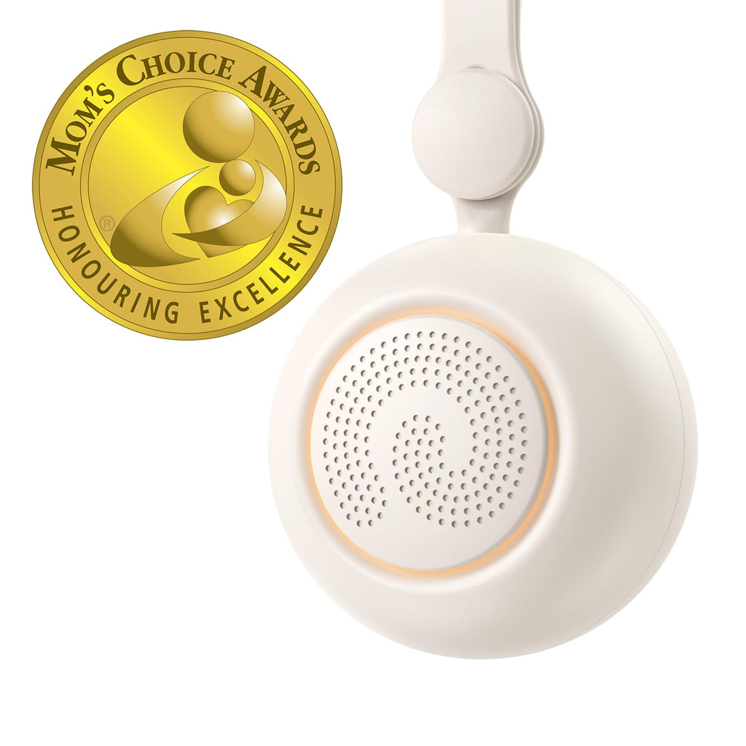 Dreamegg Sleep Lite 1 White Noise Machine Baby - Tragbares Weisses Rauschen Baby mit 19 Klänge, Eins
