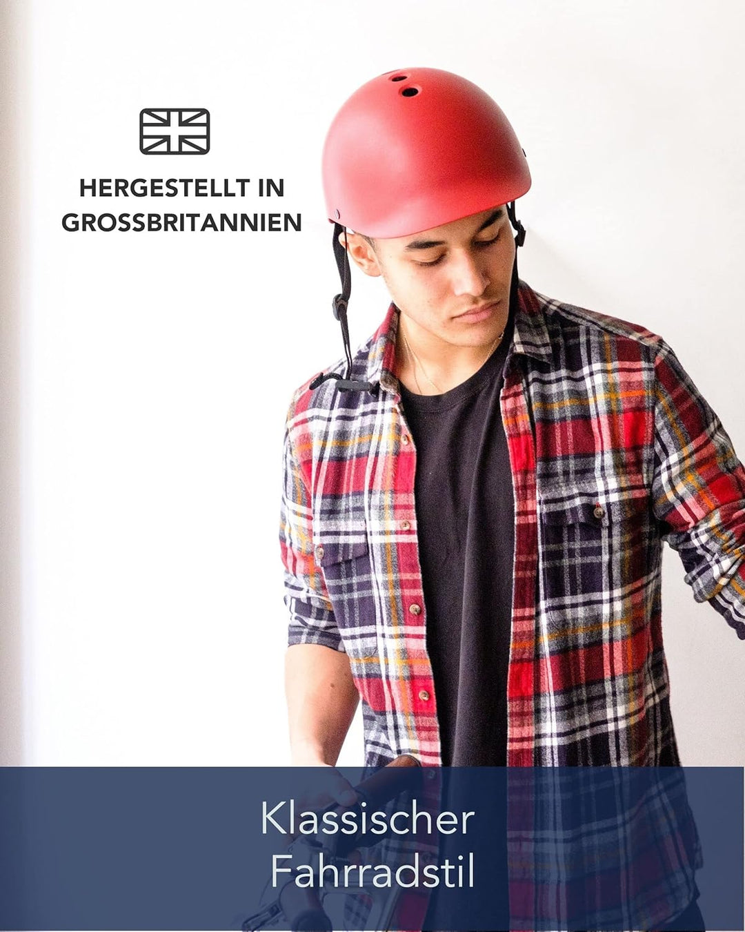 Dashel Unisex-Fahrradhelm für Erwachsene | Hergestellt im Vereinigten Königreich | Allround-Fahrradh