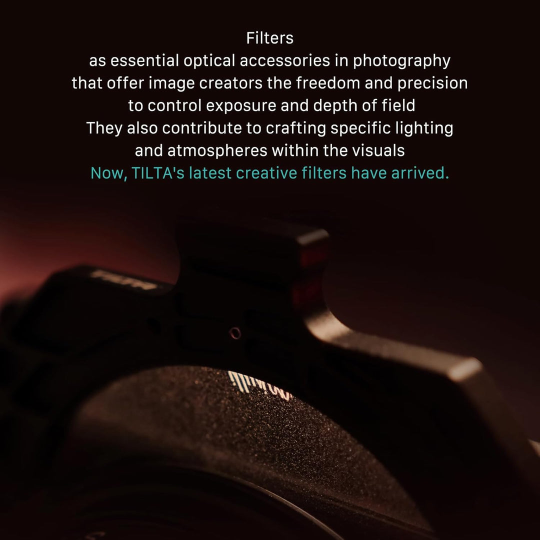 TILTA Illusion 95mm Pearlaura Mist 1/8 Filter Kompatibel mit Tilta Mirage Matte Box, Objektiv Zirkul