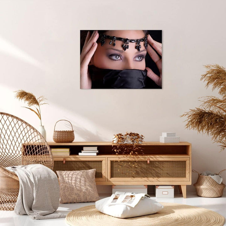 Bilder auf Leinwand Orient weiblich modell dekoration Leinwandbild 70x50cm Wandbilder Dekoration Woh