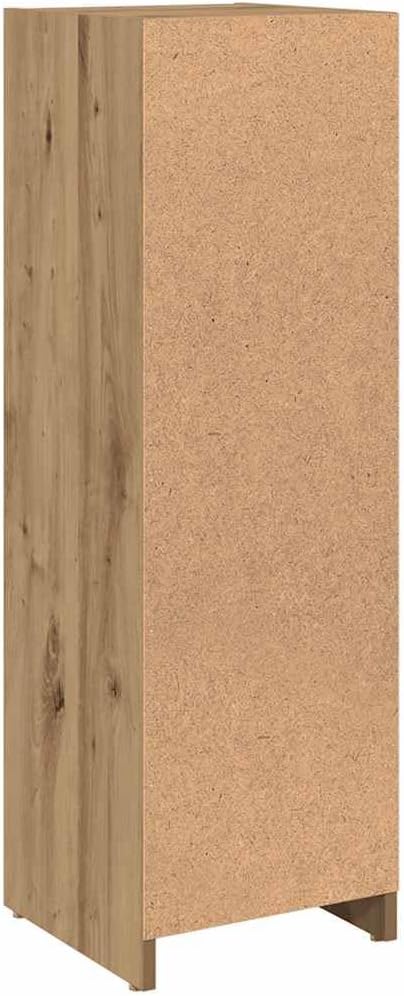 vidaXL Badschrank Artisan-Eiche 30x30x95 cm Holzwerkstoff, Badezimmermöbel, Badschrank, Toilettensch