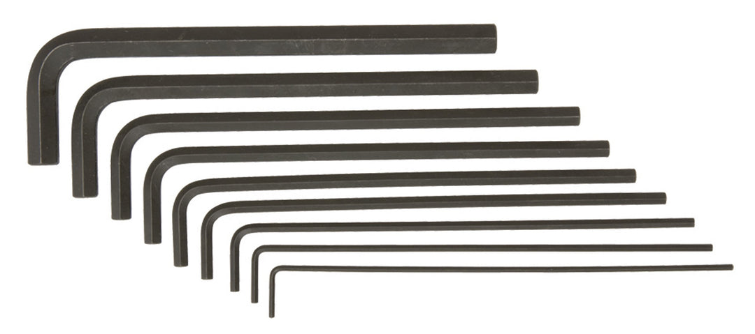 Bondhus 22789 Sechskant gewinkelte Schlüssel mit 6 lang Arm, Set 9