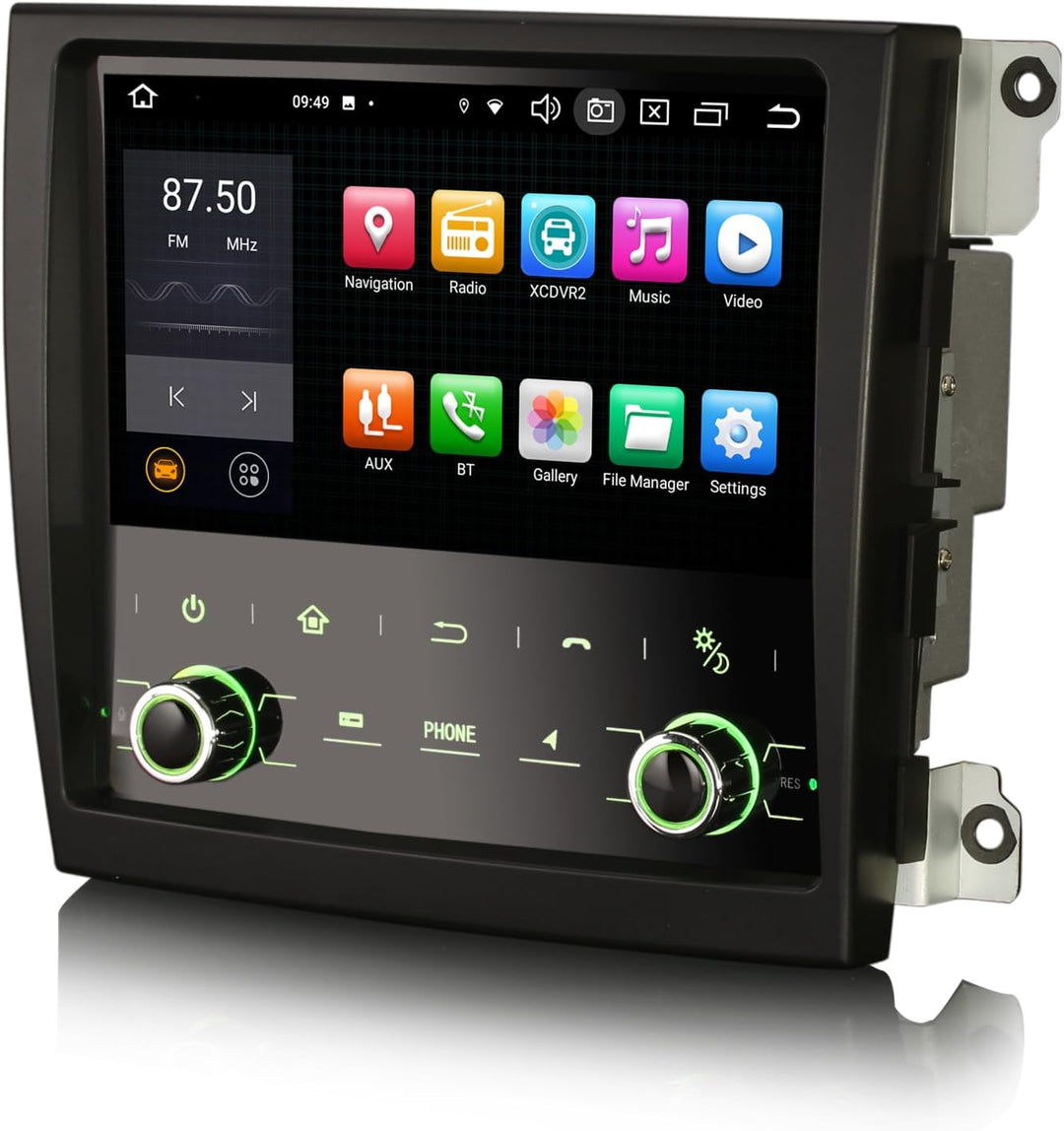 Erisin Android 14 8-Kern Autoradio Mit GPS Navi für Porsche Panamera (2010–2016) 7 Zoll Touchscreen