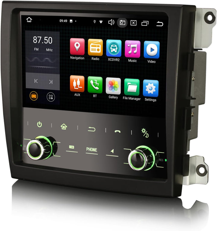 Erisin Android 14 8-Kern Autoradio Mit GPS Navi für Porsche Panamera (2010–2016) 7 Zoll Touchscreen