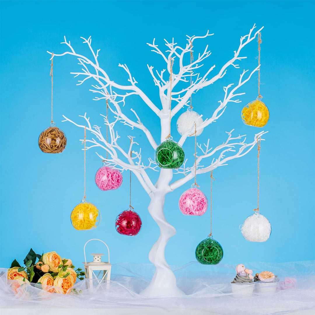 Sziqiqi Künstlicher Deko Baum Wunschbaum Weihnachtsbaum für Tische Hochzeit Party, Perfekt für Oster