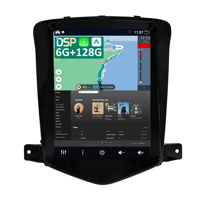 [6GB+128GB] Android 14 2 Din Autoradio für Chevrolet Cruze(2006-2015)-[Integriertes CarPlay/Android