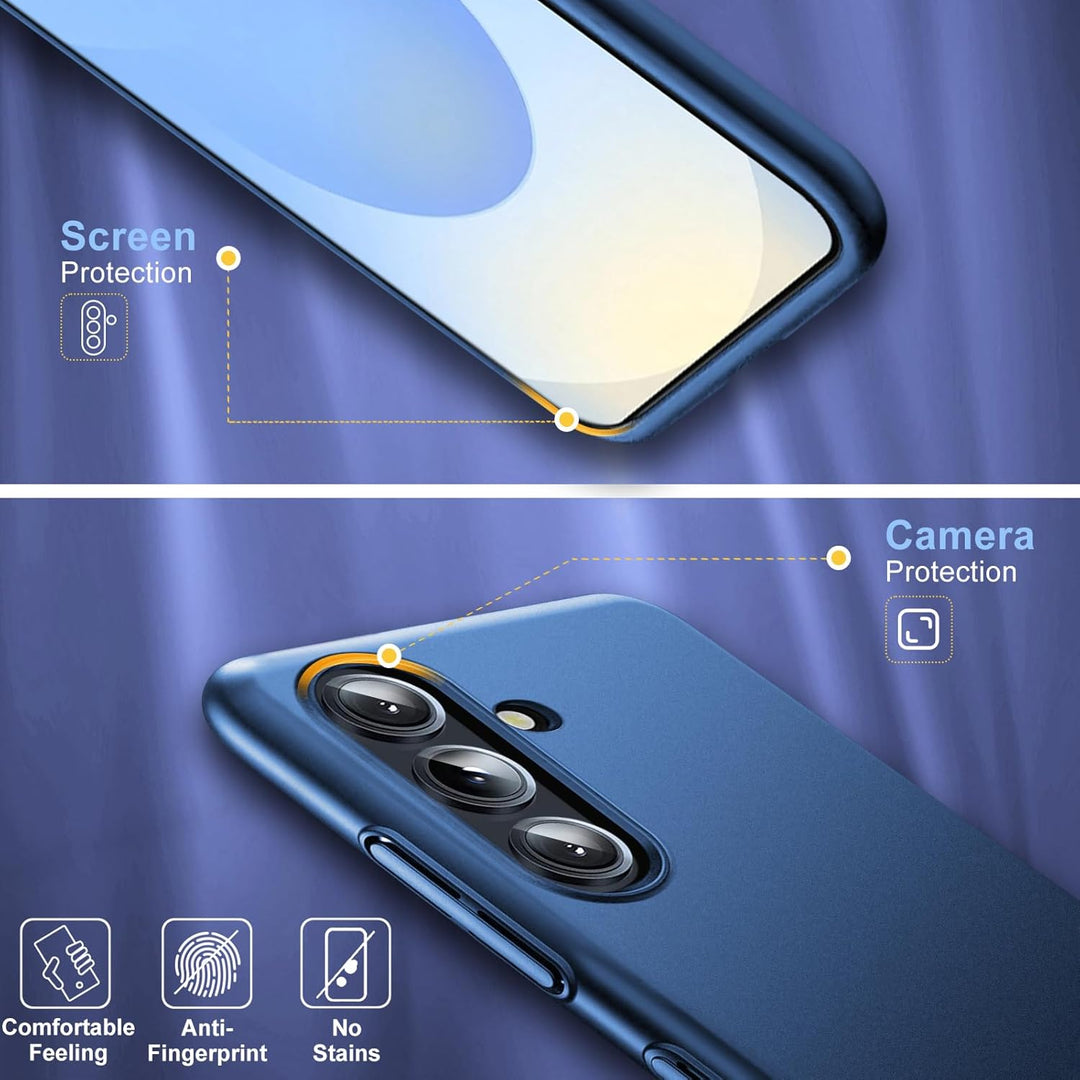 Ultradünne Hülle für Samsung Galaxy S25 5G, Extrem Dünn Matte Finish S25 Handyhülle PC Schale [Anti-