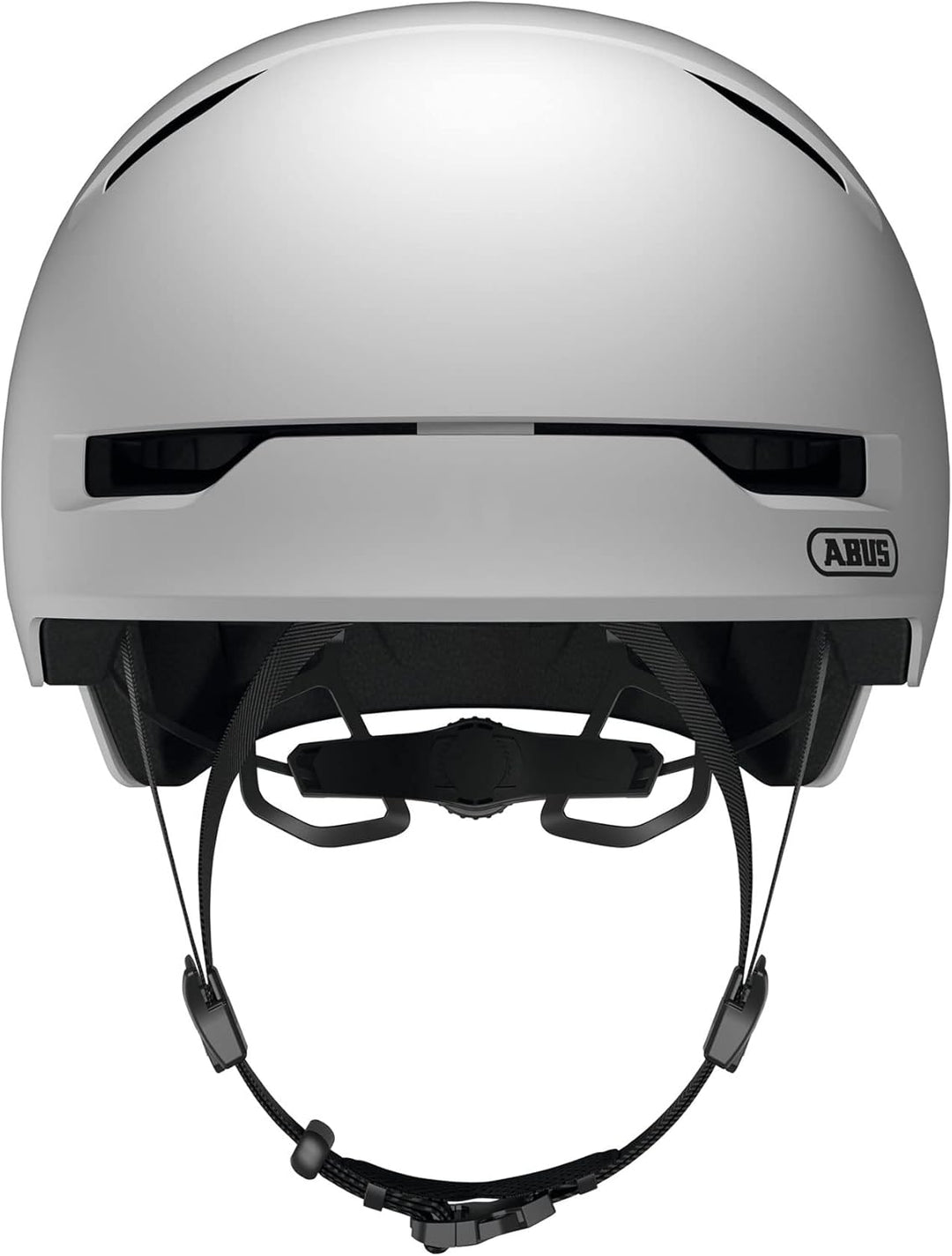 ABUS Stadthelm Scraper 3.0 - Robuster Hartschalen-Fahrradhelm L (57-61 cm) Weiss (polar matt), L (5