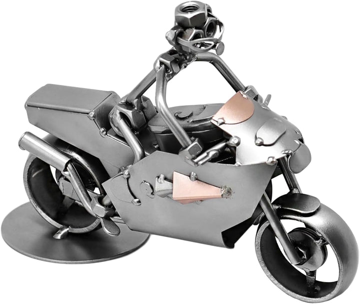 metalman24 Schraubenmännchen Motorrad Rennmotorrad I Handarbeit I Geschenkidee I Metallfigur I Metal