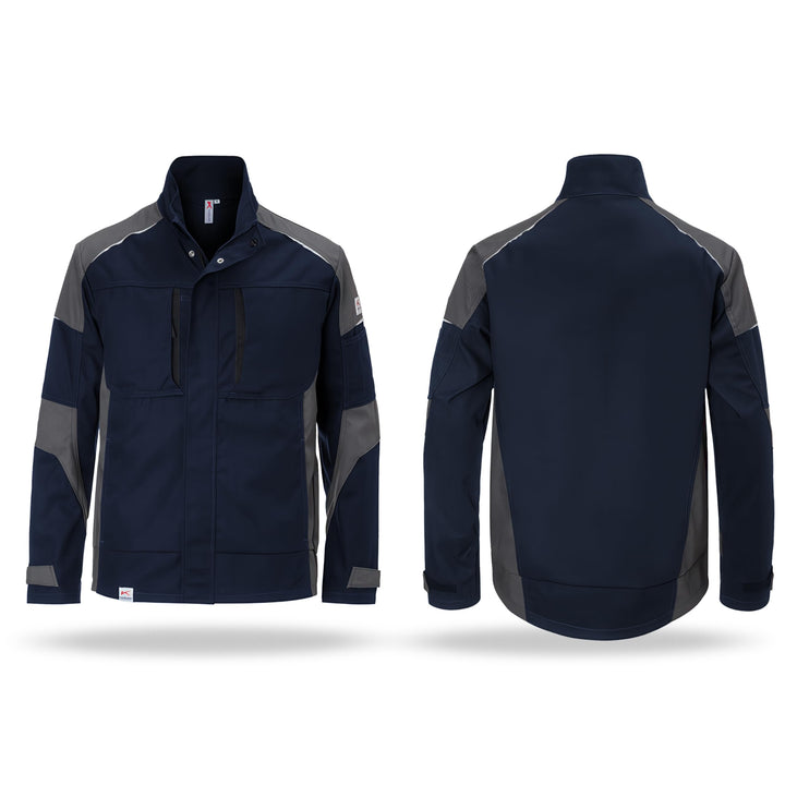 KÜBLER Workwear KÜBLER ACTIVIQ Arbeitsjacke dunkelblau/anthrazit dunkelblau/anthrazit S, dunkelblau/