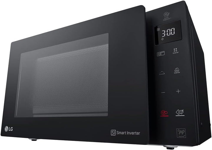 LG MH7235GPS Mikrowelle Smart Inverter mit Quarzgrill, 32 Liter, 1200 W, Automatikprogramme, 5 Leist