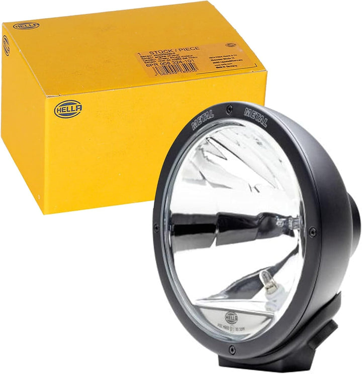 HELLA - Halogen-Fernscheinwerfer - Luminator Metal - E1 3099/ECE-R7/ECE-R112 - 24/12V - 1F8 007 560-