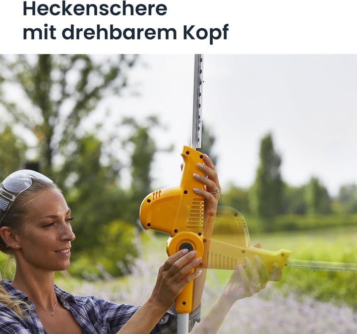 STIGA SMT 100e Kit Akku-Multifunktionswerkzeug, bis zu 70 Minuten Laufzeit, 20V-Akku (4Ah), Yellow/G