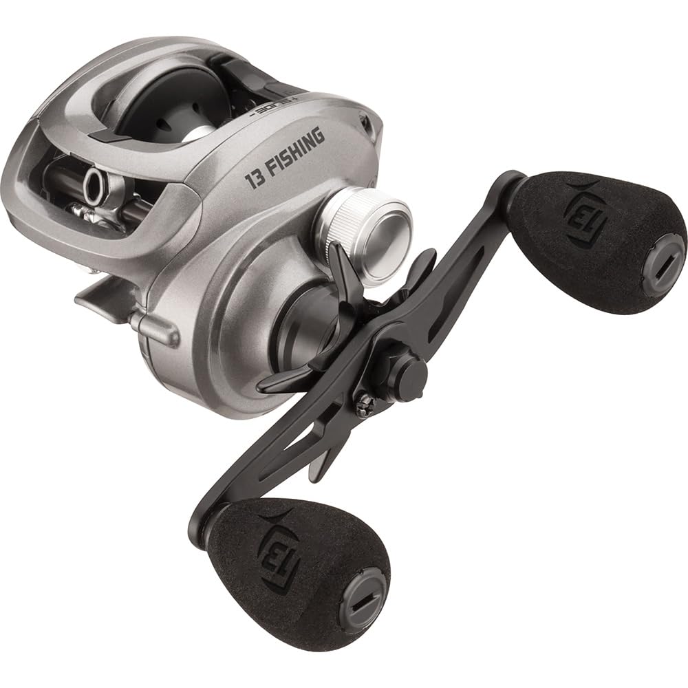 13 FISHING - Inception Slide - Baitcast-Rollen (Süsswasser + Salzwasser) Linkshänder-Einzug – 8,1:1