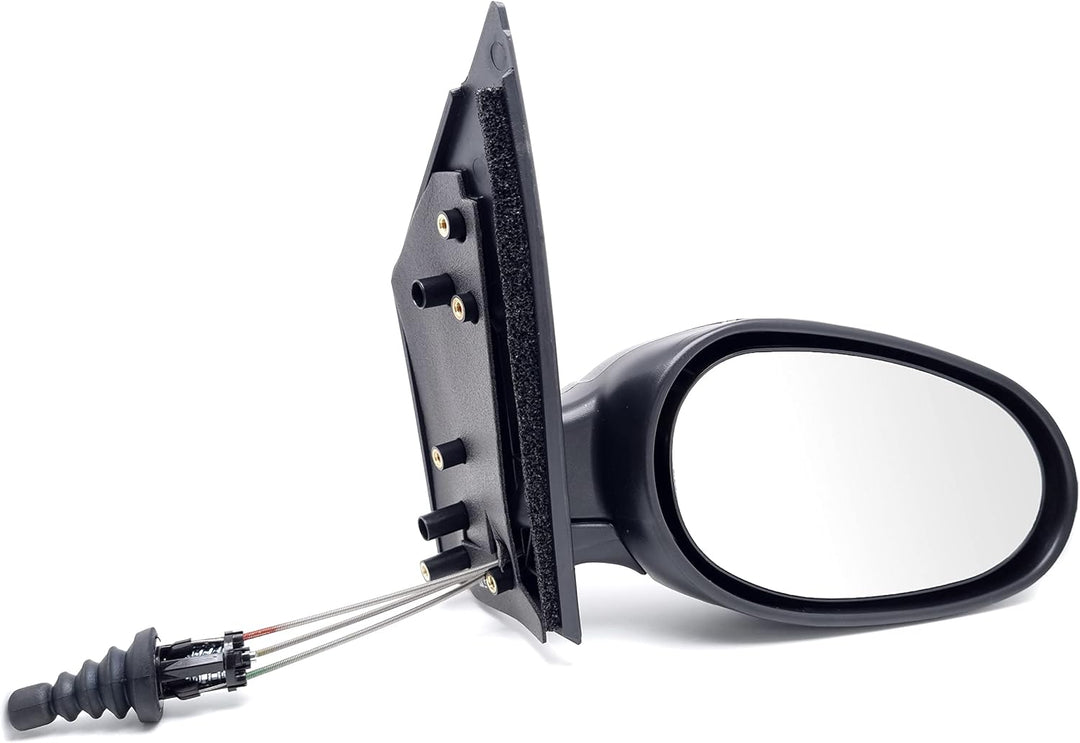 BSSTORE Rückspiegel für Sm@rt FORTWO von 1998 bis 2006 (450) Komplett mit Mechanischer Einstellung (