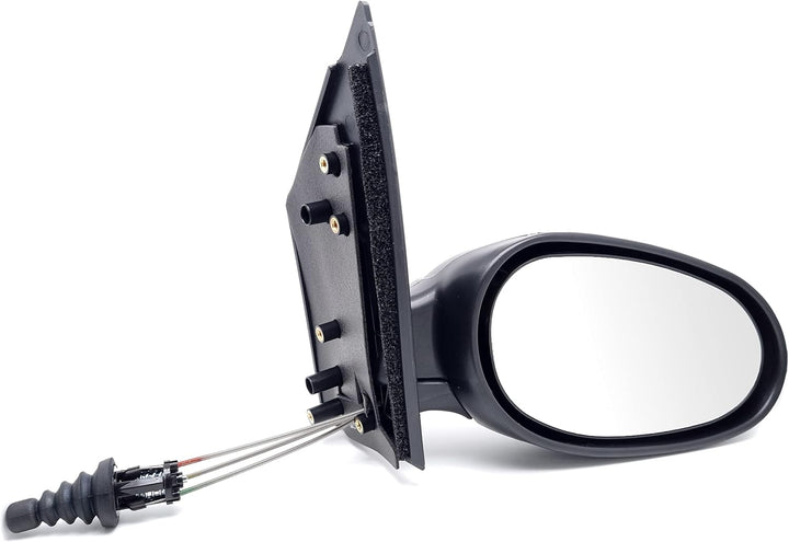 BSSTORE Rückspiegel für Sm@rt FORTWO von 1998 bis 2006 (450) Komplett mit Mechanischer Einstellung (