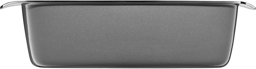 WMF Fusiontec Bräter, rechteckige Form, 32 x 21 cm, perfektes Braten, homogene Kochergebnisse, kratz
