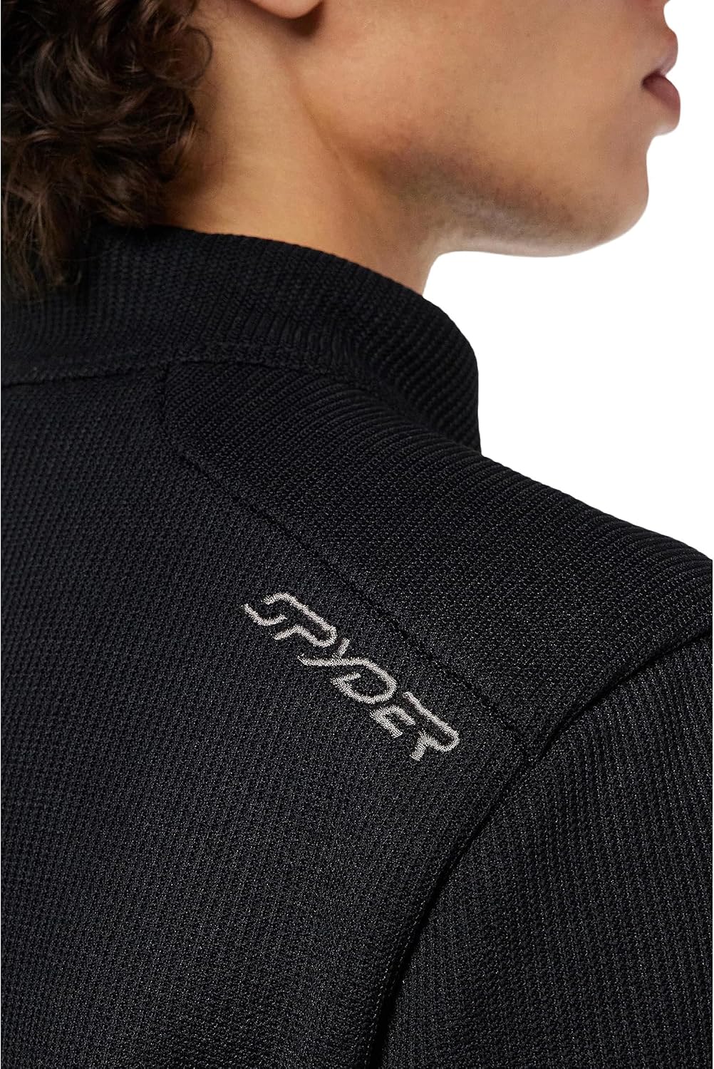 Spyder Herren Bandit 1/2 Zip Fleecejacke, S Schwarz