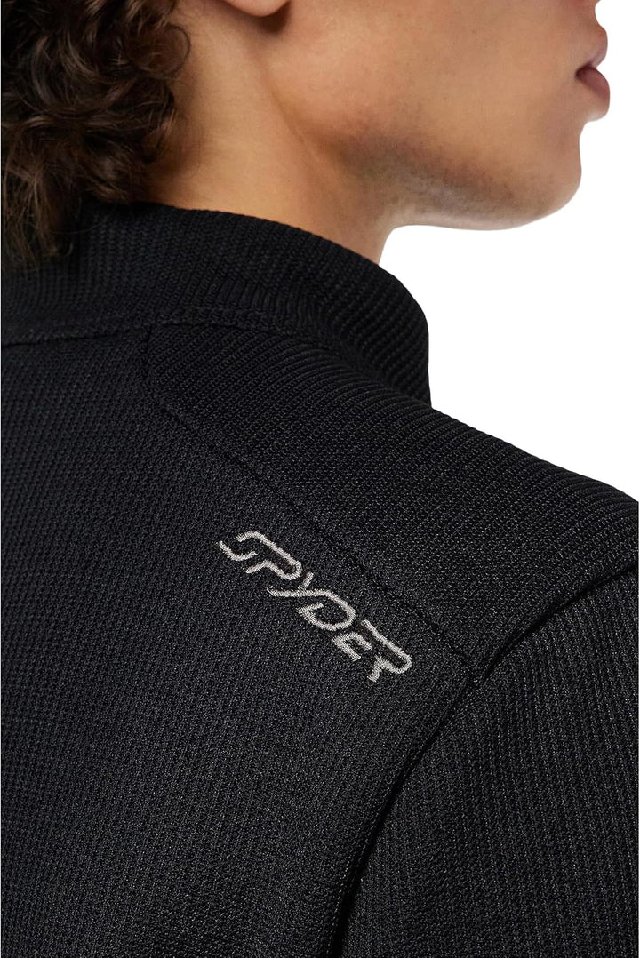 Spyder Herren Bandit 1/2 Zip Fleecejacke, S Schwarz
