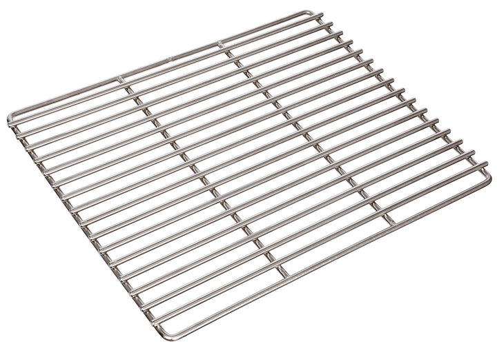 Massiver Grillrost 50 x 35 cm aus Edelstahl 8 mm rostfrei und elektropoliert