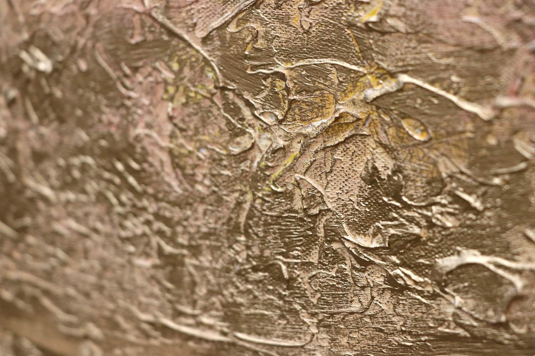YS-Art Abstrakt Acryl Gemälde auf Leinwand Sonnenenergie handgemalt Wandbilder Wohnzimmer modern Woh