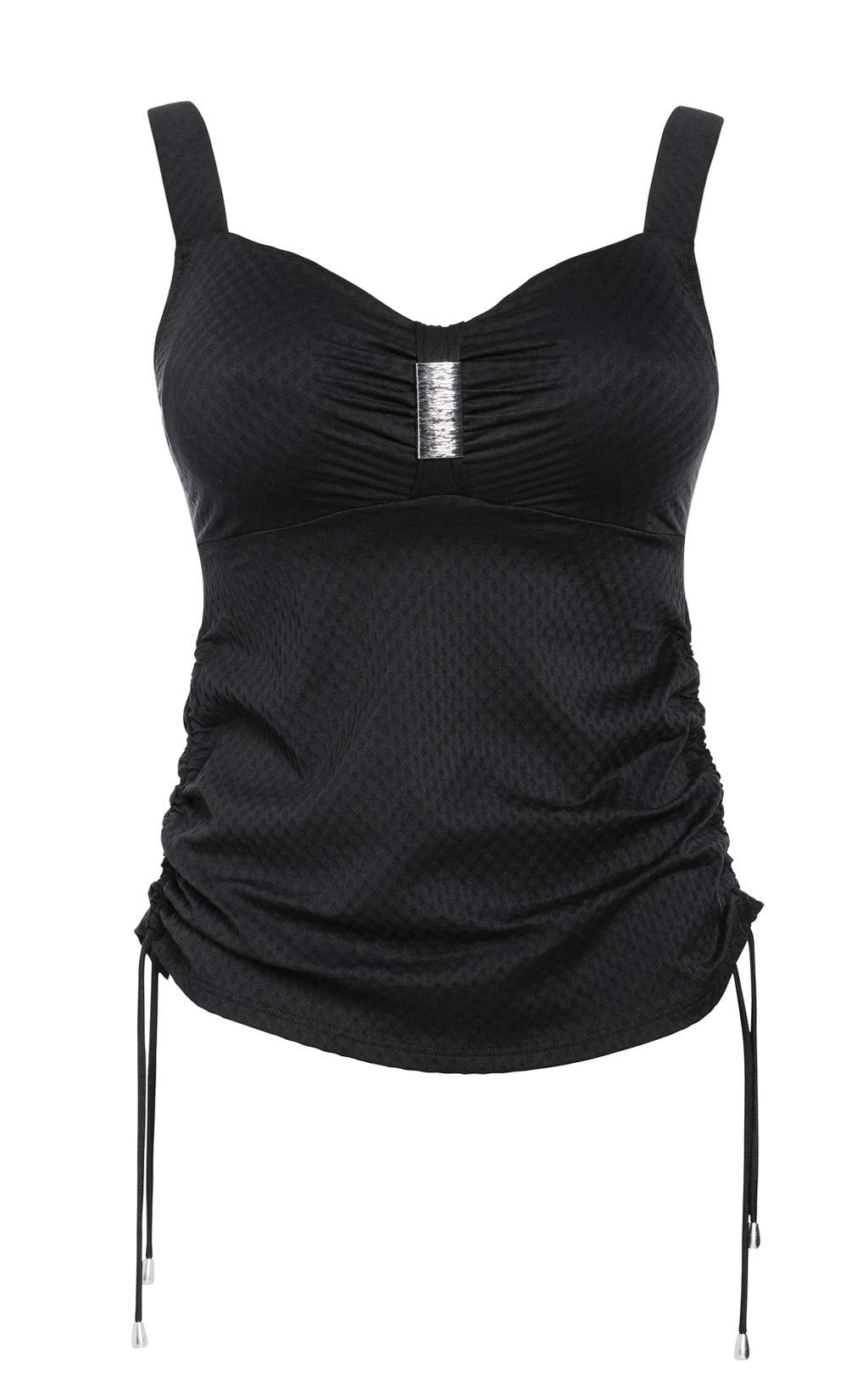 Ulla Tankini-Oberteil 110B Schwarz, 110B Schwarz