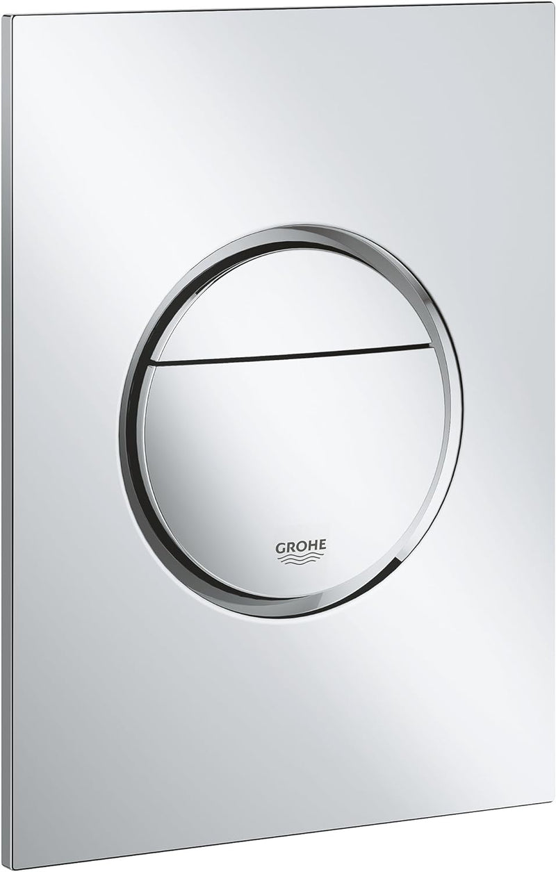 GROHE Nova Cosmopolitan S | WC- Betätigungsplatte für Rapid SL | S-Size, 130 x 172 mm, 2-Mengen- und