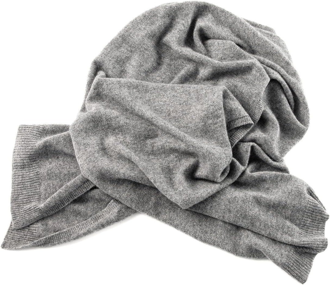 Embouro 100% Kaschmir Pashmina Schal für Frauen, gestrickter Schal aus reinem Kaschmir für den Winte