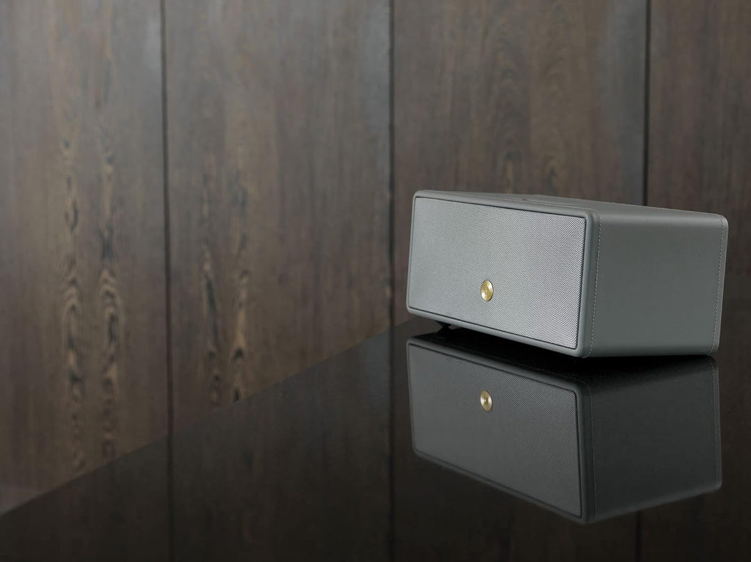 Audio Pro Drumfire-D2 - Ultra Kräftiger Multiroom Lautsprecher mit Bluetooth & WiFi - Stereo Speaker